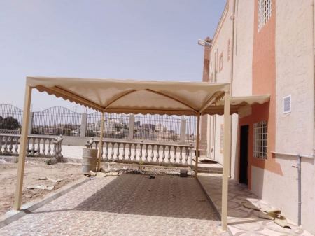 تركيب مظلات حدائق قماش في جدة